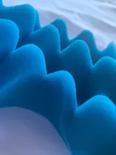 Soporte para el cuello calmante para la tensión relajante de hombros y cuello esponja azul libera tensión muscular alivia el dolor tighteness Theraputic