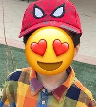 Gorra de béisbol con bordado para niños, gorro de béisbol con bordado de dibujos animados de Spiderman, ajustable, Hip-hop, transpirable, para verano, sombreros de niños