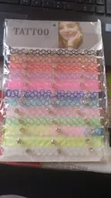 12 unids/set Fishline tatuaje negro gargantilla collar Vintage de Henna gótico Punk elástica con huecos gargantilla joyería de las mujeres