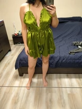 De las mujeres de la moda Sexy ropa de dormir ropa de estilo mono peleles Clubwear vestido pantalones 3 color