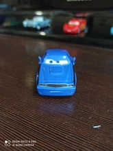 Disney-Cars 2 y 3 de Pixar para niño, Rayo McQueen Axelrod Mater miss Mother 1:55, vehículo fundido a presión de aleación de Metal, juguetes para chico, regalo de Navidad