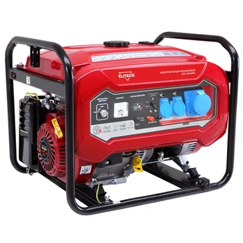 Generator gasoline ELITECH БЭС 8000РМ Power home appliances Backup source during power outages Diesel power stations
Generator gasoline ELITECH БЭС 8000РМ Power home appliances Backup source during power outages Diesel power stations