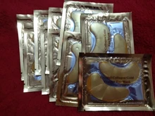 InniCare, 20 piezas de cristal, colágeno, oro, máscara para los ojos, antienvejecimiento, ojeras, belleza acné, parches para el cuidado de la piel de los ojos, Cosméticos Coreanos