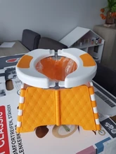 AMTOY DE EMERGENCIA orinal asiento de entrenamiento para el niño niños de baño plegable inodoro orinal bebé asiento de interior y al aire libre