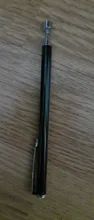 Captador magnético telescópico ajustable, mango extensible de largo alcance, herramienta práctica para recoger tuercas/perno/tornillos, varilla de succión