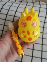 Cepillo de dientes de jirafa para niños, modelo de enseñanza de dientes de Modelo Dental, cepillado educativo, juguete Dental, regalos