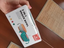 BC Babycare-fuente de alimentación de bebé 3 en 1, aperitivo, tazón de sopa con pajita, platos de aprendizaje infantiles, tazón con mango de succión, vajilla, tazón de aperitivos de pétalos