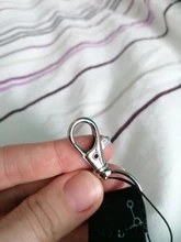 DZ1136-Correa de cuello para llaves, llavero para gimnasio, cuerda colgante, bricolaje