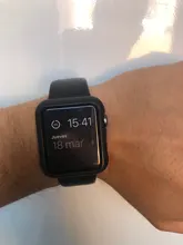 Funda Protector de Pantalla Compatible para Apple Watch iWatch Series 1 / 2 / 3 / 38 / 42 mm Carcasa Metalica para Reloj Apple