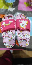 Unicornio zapatillas Nuevo Arco Iris de verano zapatillas de niños niñas de PVC antideslizante niños playa zapatos de bebé sandalias de Casa Chanclas de niños
