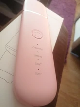 Espátula Facial ultrasónica con vibración para eliminar espinillas, depurador Facial, pala para limpiar, cavitación, Peeling, Lifting Facial limpiador facial ultrasonico limpieza facial profesional