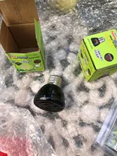 Mini lámpara de calefacción para mascotas, luz cerámica infrarroja lejana, 25/50/ 75/100W, negra, para pollos, lámpara para reptiles