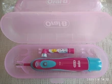 Estuche De Viaje portátil Oral B, cepillo de dientes eléctrico, almacenamiento de mango de plástico de alta calidad, cubierta antipolvo, soporte para cepillo de dientes
