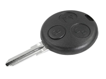 Remote Key shell 3 buttons with blade YM23 battery on without Transponder chip for Smart Fortwo Forfour Roadster Coupe
Remote Key shell 3 buttons with blade YM23 battery on without Transponder chip for Smart Fortwo Forfour Roadster Coupe