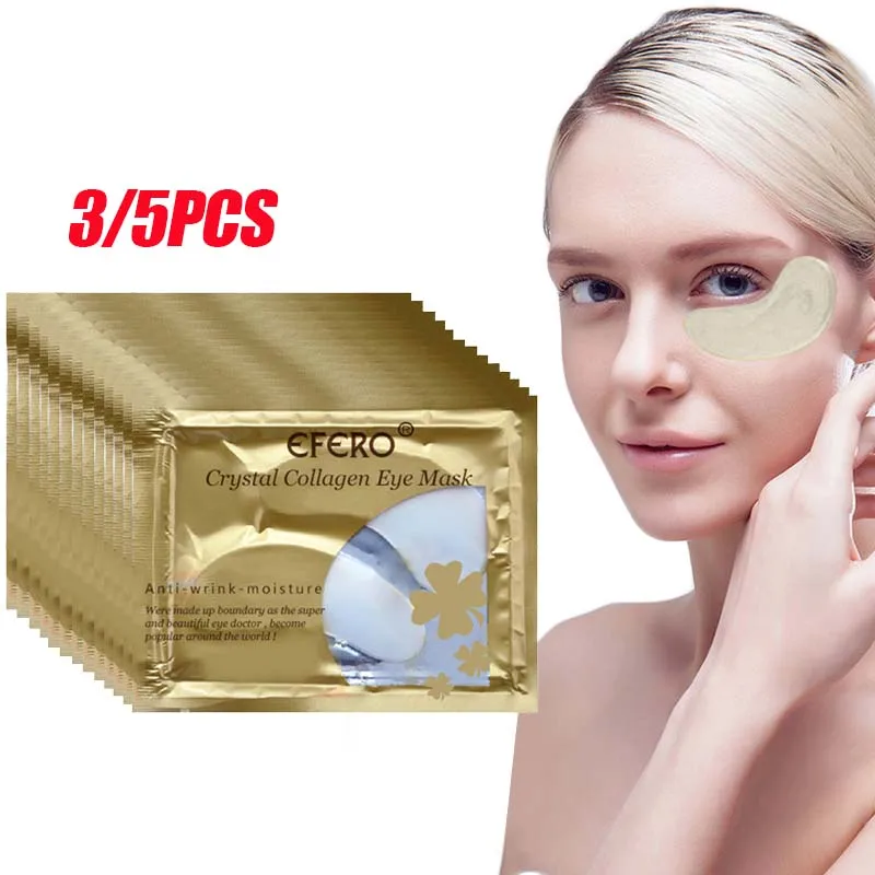 Efero Collagen Crystal Eye Mask Facial Face Mask Gel Eye Patches for Eye Bags Wrinkle Dark Circles Bag Eye Pads Skin Care TSLM1
Efero Collagen Crystal Eye Mask Facial Face Mask Gel Eye Patches for Eye Bags Wrinkle Dark Circles Bag Eye Pads Skin Care TSLM1