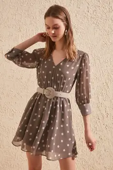 Trendyol Polka Dot Dress TWOSS20EL1323 
Trendyol Polka Dot Dress TWOSS20EL1323