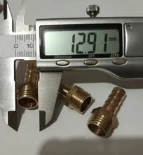 Pipe-Fitting Connector Brass Copper Coupler-Adapter Joint Hose Barb-Tail Bsp Male 19mm