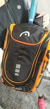 Mochila De Tenis multifunción, bolsa de Tenis para la cabeza, raquetas de Tenis 2-3, paquete de bádminton, mochila para Raqueta de Tenis, PU