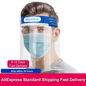 Disposable Safety Face Shield Anti-droplets Anti-fog Dust-proof Transparent Full Face Mask Eyes Protector Safety Mask
Disposable Safety Face Shield Anti-droplets Anti-fog Dust-proof Transparent Full Face Mask Eyes Protector Safety Mask