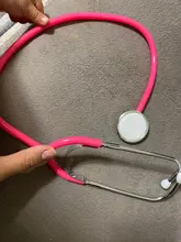 Estetoscopio de un solo lado EMT, estetoscopio clínico portátil, equipo médico de auscultación, herramienta médica, 1 ud.