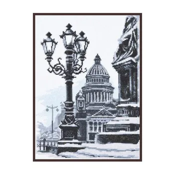 08.022 set for embroidery palette 'исаакиевский sobor' 19x27 cm 
08.022 set for embroidery palette 'исаакиевский sobor' 19x27 cm