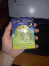 Cartas de Tarot con Ángel, respuestas, tarjetas de oráculo, baraja de cartas de juego para Familia, amiga, inglesa, entretenimiento, 2020