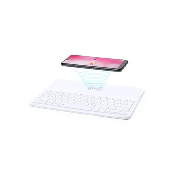 Bluetooth Keyboard with Qi Wireless Charger White 146129
Bluetooth Keyboard with Qi Wireless Charger White 146129