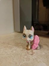 LPS gato raro tienda de mascotas de juguete lindo Perro Gran Danés perro collie perro spaniel perro niños juguete de colección con accesorios