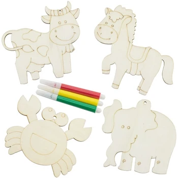 Lot 24 Set 4 pieces wood for Color with 3 highlighters for every Set - Regalos children, puzzles child birthday Holy Communion
Lot 24 Set 4 pieces wood for Color with 3 highlighters for every Set - Regalos children, puzzles child birthday Holy Communion