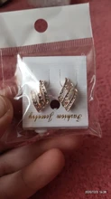 Pendientes con diamantes de imitación de diseño coreano para mujer, aretes sin agujero, estilo Simple y elegante, pendientes para fiesta y boda, joyería