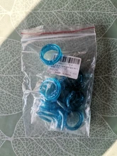 Anillo con diseño de tijera para mascotas, 10 Uds. De anillo de silicona duradero para tijeras de aseo para mascotas, tijeras de pelo de perro de colores, cuchilla curva