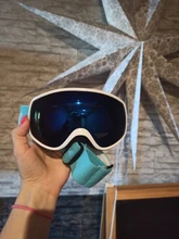 Findway niños gafas de esquí Anti niebla niños deporte de invierno Snowboard nieve protección gafas de esquí para 3-8 años de niños niñas