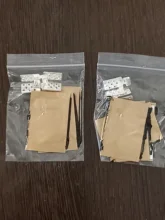 Película de calentamiento de aislamiento, accesorios de conexión, clips + 4 Uds., 1 USD por 2 uds.