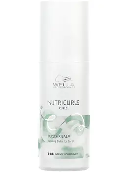 Wella nutricurls with a leave balm cream, 150 ml 
Wella nutricurls with a leave balm cream, 150 ml
