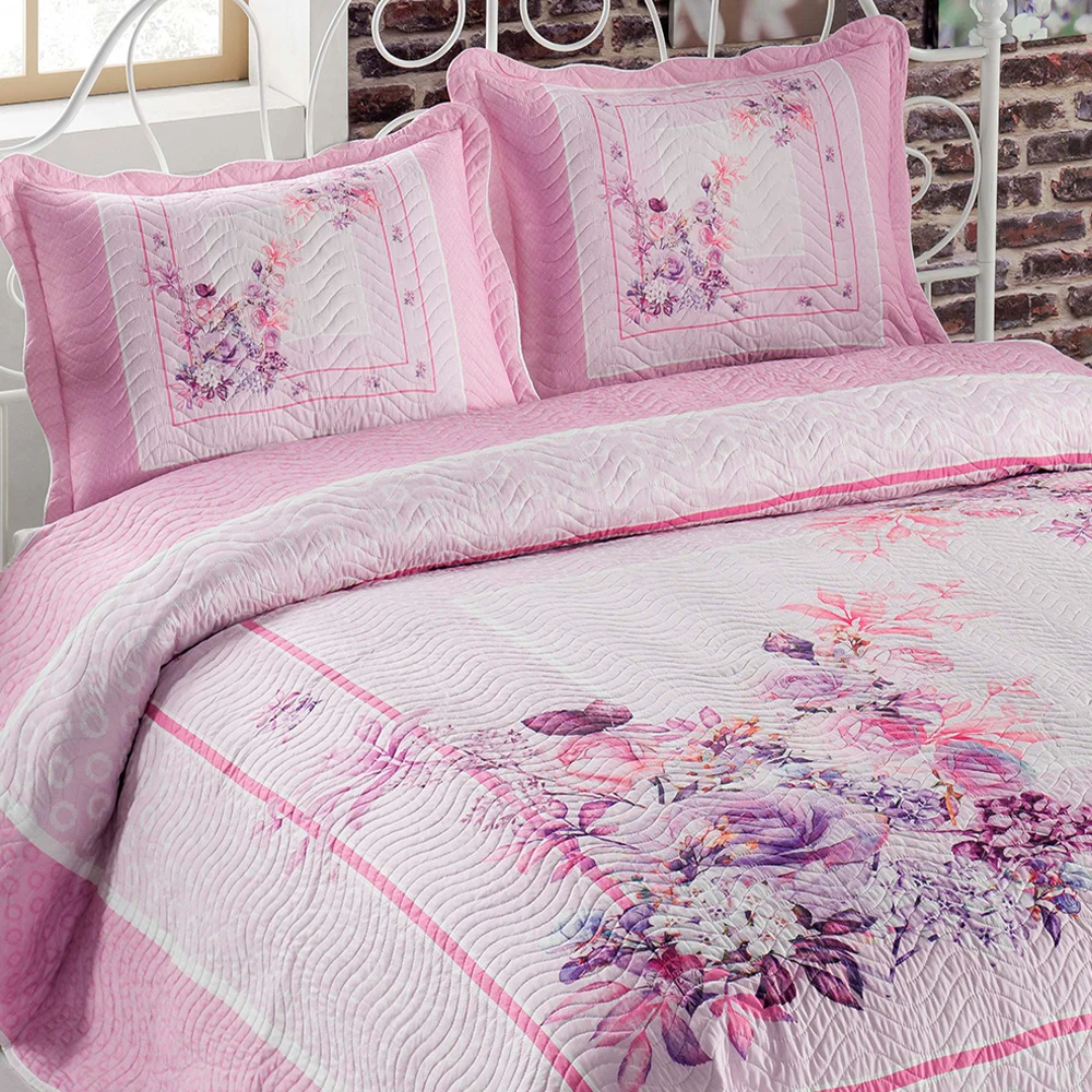 Двойное стеганое покрывало My одеяло Debra легкая стирка дышащая ткань низкая цена