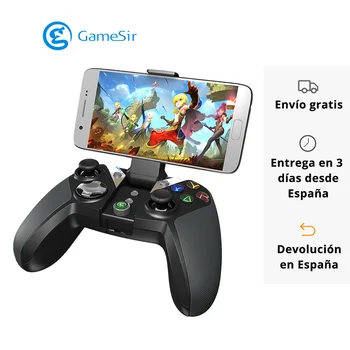 GameSir G4s Gamepad Compatible with Android and iOS has 2.4 Ghz wireless USB Cable Control for PC games application as FPS, PS4, Xbox
GameSir G4s Gamepad Compatible with Android and iOS has 2.4 Ghz wireless USB Cable Control for PC games application as FPS, PS4, Xbox