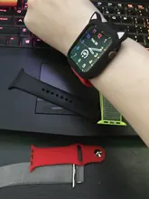 Funda protectora para Apple Watch 4, 5, 6 se, 40mm, 44mm, silicona suave con un dibujo animado, orejas de gato, iWatch Series 3, 2, 42mm y 38mm