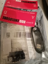 SSD Case Disk Enclosure Hard-Drive ORICO External Hdd SATA Transparent Mobile Usb-3.0