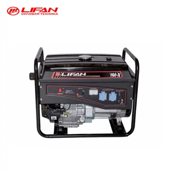 Gasoline Generator LIFAN (7GF-3), 7500 W, Power home appliances backup emergency source of electric power
Gasoline Generator LIFAN (7GF-3), 7500 W, Power home appliances backup emergency source of electric power