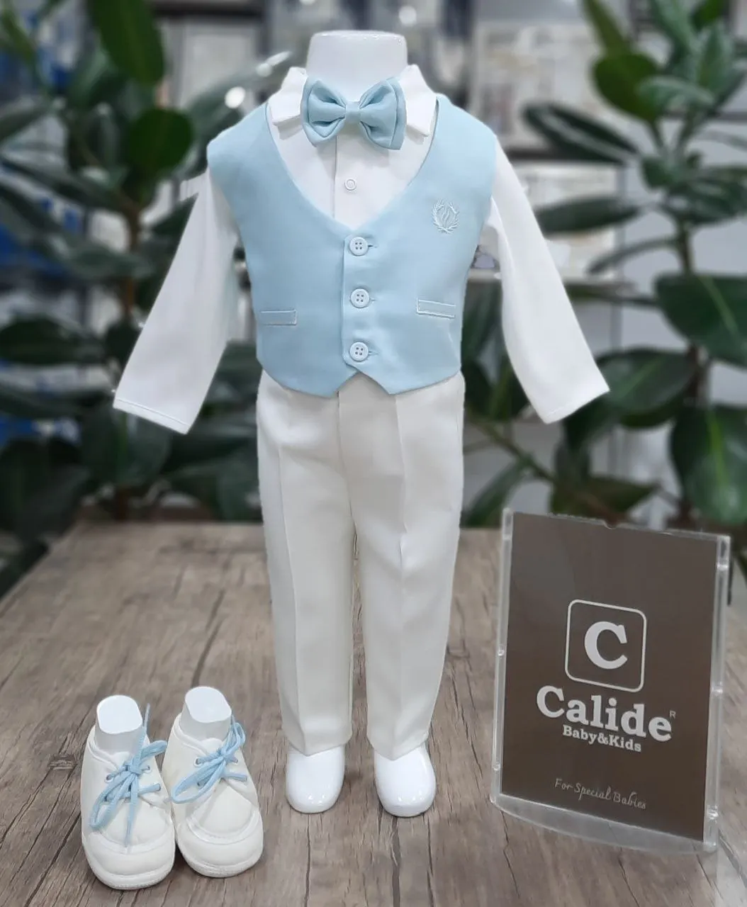 Baby Boys Clothing Newborn Wedding Marriage Costum Suit Tuxedo Baptism Set Shirt Vest Bow Tie Shoes 7 Piece 3 - 6 Months 62 cm
Baby Boys Clothing Newborn Wedding Marriage Costum Suit Tuxedo Baptism Set Shirt Vest Bow Tie Shoes 7 Piece 3 - 6 Months 62 cm