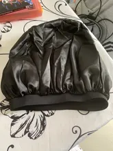 Nueva moda mujeres de gorro de dormir pelo sombrero de seda cubierta de la cabeza elástica ancha banda