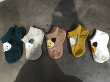 Calcetines finos de algodón para niños y niñas, calcetín de 1 a 7 años, barco de algodón, transpirable, tobillero, 5 par/lote