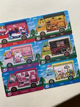 Hoja de animal crossing Sanrioed X todo S1 ~ S6 tarjeta Amiibo NFC Ntag215 Tarjeta de etiqueta para NS interruptor Amibo tarjeta