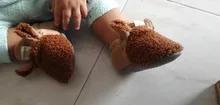 Zapatos con orejas para bebé recién nacido, calzado para gatear para bebé, zapatilla de cordero para niño y niña, zapatillas de entrenamiento para bebé, zapatos cálidos para invierno
