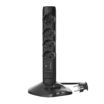 Unit многорозеточный with 2 xusb + microUSB + 4x (2 k + z) with cable 1.5 m black. Leg 694619
Unit многорозеточный with 2 xusb + microUSB + 4x (2 k + z) with cable 1.5 m black. Leg 694619