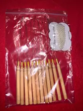 6 uds bucle de Micro anillos enhebrador tirando aguja utilizada con pelo alicates cuentas