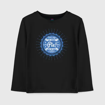 Children's longsleeve cotton eat more pie!
Children's longsleeve cotton eat more pie!