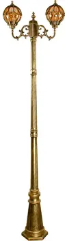 Garden Park lamp Feron pl3708 pole Round 2*60W 230V E27, black gold 11384
Garden Park lamp Feron pl3708 pole Round 2*60W 230V E27, black gold 11384