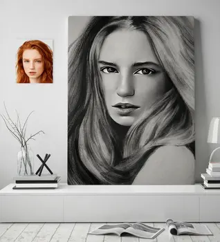 Personalized Women 'S Charcoal Artistic Portrait Design Canvas Table 70x100cm-20
Personalized Women 'S Charcoal Artistic Portrait Design Canvas Table 70x100cm-20