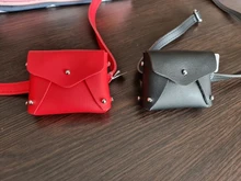 Los niños bolsa de Mini bolso cuadrado remache bolso de moda niños linda chica cintura bandolera coreana